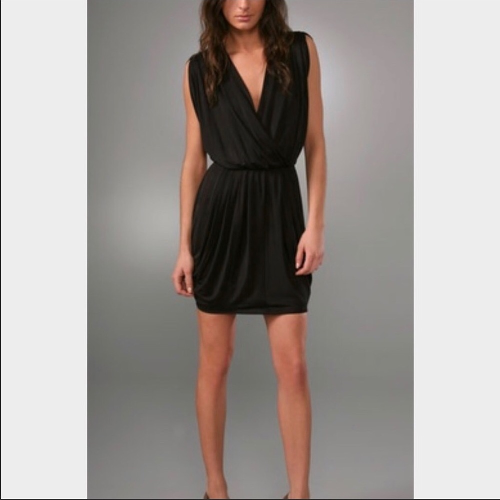 Black Halo Grecian Dress